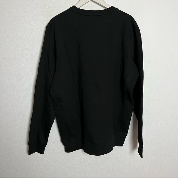 NEW Original Favorites Men’s Solid Black Crewneck Sweatshirt Size Large - Picture 9 of 9